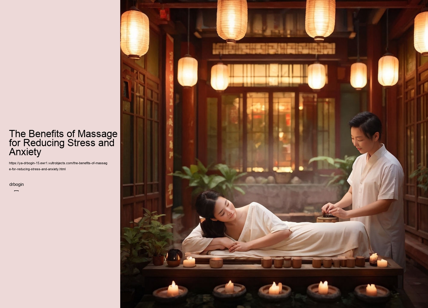 The Benefits of Massage for Reducing Stress and Anxiety